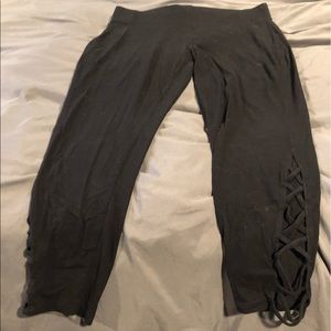 2 pairs of Torrid Capri leggings